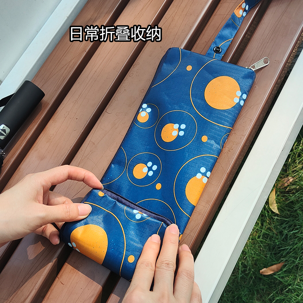 雨伞收纳袋防水绒里挂扣设计
