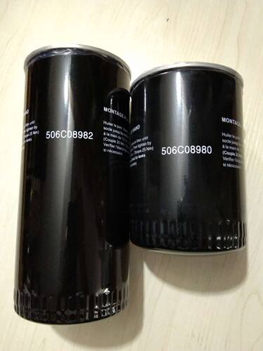 空压机油滤506C08980恒德华达机油滤芯506C08982日豹HD-22 机油格