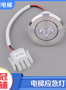 电子一厂XAA417AK1/2圆筒灯12V电梯轿厢应急照明灯适用奥的斯配件