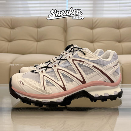 极速发货Salomon萨洛蒙XT-Quest 白粉香槟 潮流户外徒步鞋417589