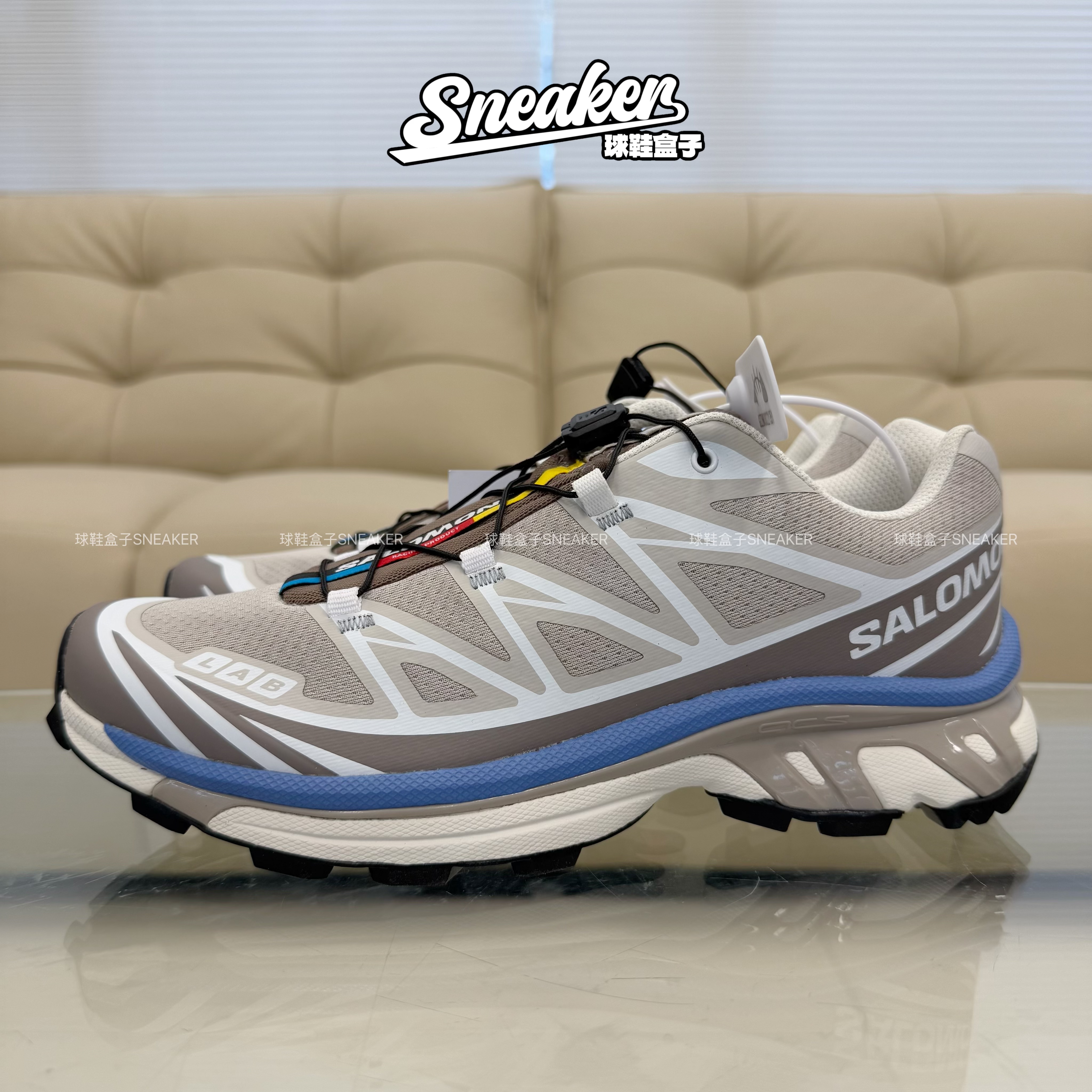 极速发货Salomon/萨洛蒙 XT-6 复古 户外 机能透气越野跑鞋477391