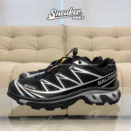 防水登山黑银户外SalomonXT-6GTX