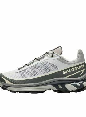 Salomon/萨洛蒙 XT-6 FT 跑鞋 户外低帮越野网布透气罗兰灰477743