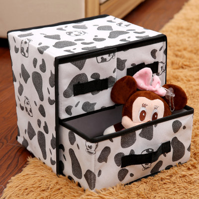 宿舍装内衣内裤收纳盒放袜子整理箱子抽屉式内裤盒子床上神器布料