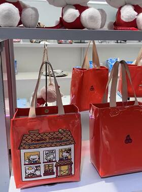 韩代潮牌 HELLO KIT × BEAMS COUTURE限定款百搭腋下 手提单肩包