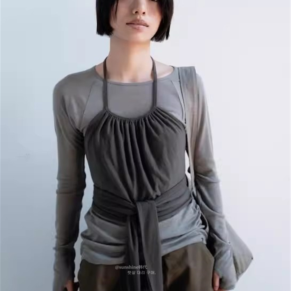 正品气质吊带连衣裙两件套套装