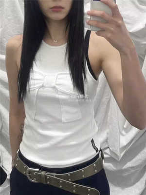 直邮正品薄荷曼波金玟庭同款背心