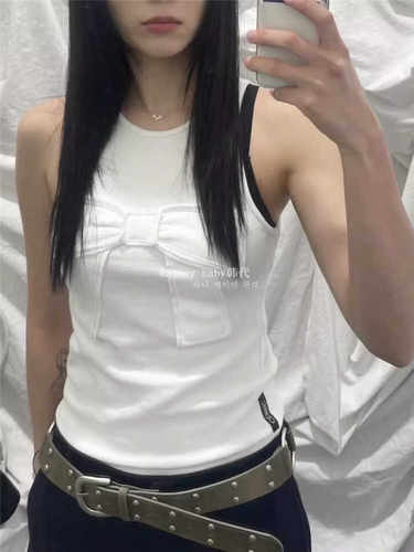 直邮正品薄荷曼波金玟庭同款背心