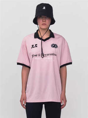 直邮正品logo宽松短袖球衣T恤