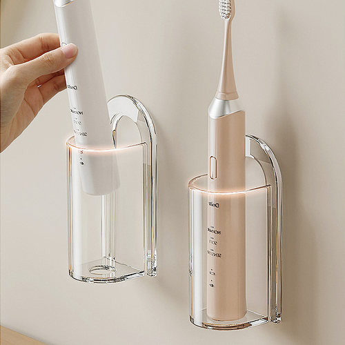 电动牙刷架壁挂式无痕免打孔