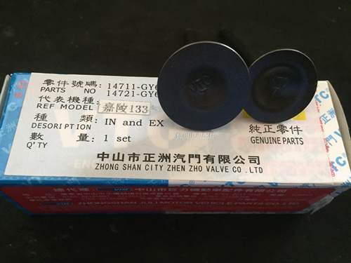 嘉陵独狼金悍cb133气门进排气