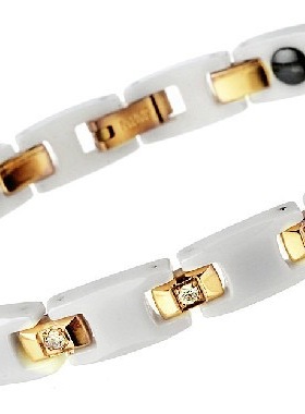 台湾正品koto精密陶瓷18k金手链