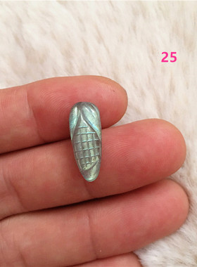 马达加斯加天然原矿手把玩斑彩石