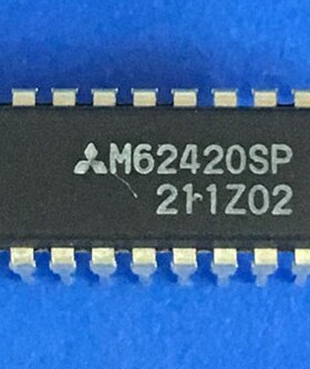 M62420 M62420SP DIP-20 声音控制芯片 全新进口原装 直拍