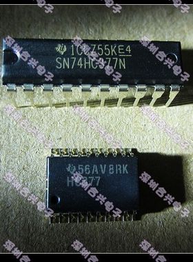 74HC377 SN74HC377N SN74HC377DWR  全新原装