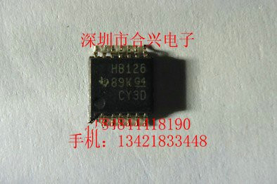 HB126  SN74AHCT126PWRG4  逻辑芯片全新原装
