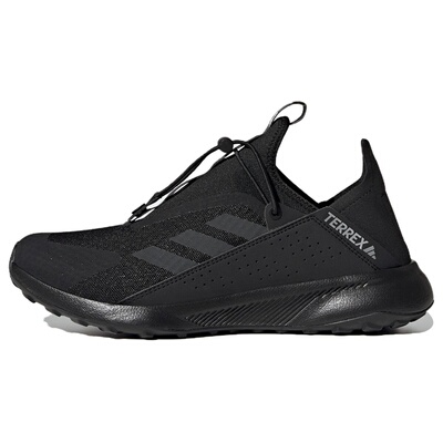 adidas VOYAGER 21 简约 防滑耐磨轻便 低帮 户外功能鞋 男女同款
