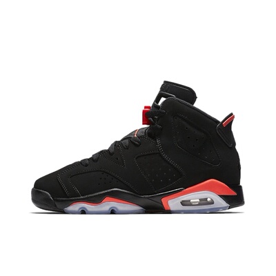 JordanAir Jordan 6 Black Infrared皮革防滑减震耐磨高帮篮球鞋