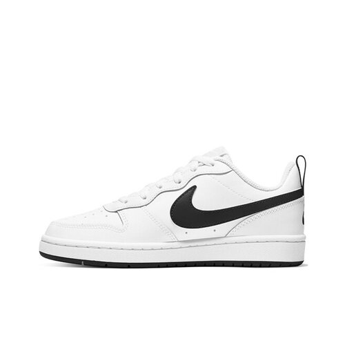 NikeCourt Borough 2 Low 2合成休闲低帮 板鞋白黑男女同款