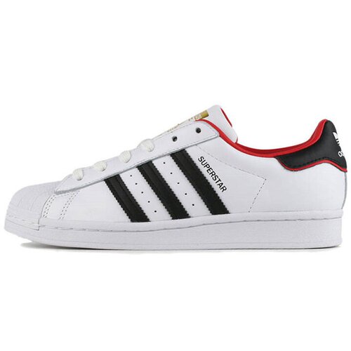 adidas originals Superstar 皮革 舒适 板鞋 男女同款 FW6384