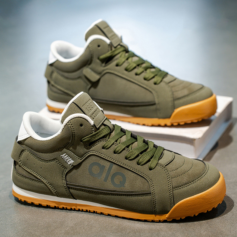 男鞋秋季潮牌百搭运动休闲阿甘鞋青少年跑步防滑软底中帮德训板鞋