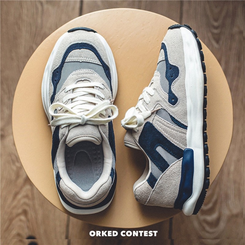 男鞋秋季潮流百搭休闲学生跑步轻便运动溶解厚底增高复古老爹潮鞋,流行男鞋,时尚休闲鞋,淘宝优惠券,粉丝福利购,淘宝优惠卷