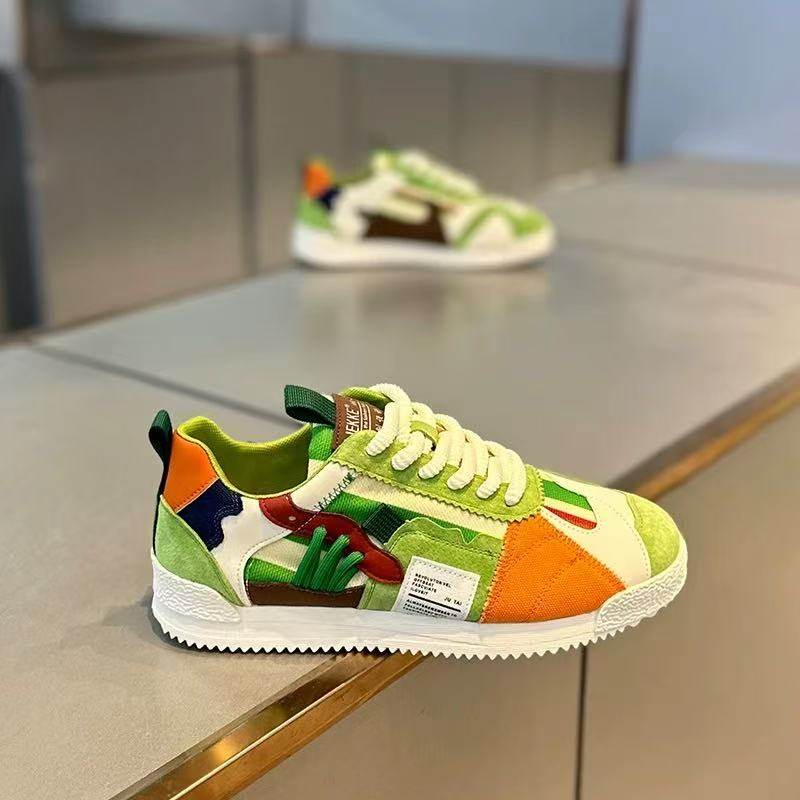 欧洲站男鞋秋季透气百搭休闲小众原创阿甘板鞋学生软底增高运动鞋,流行男鞋,单鞋,淘宝优惠券,粉丝福利购,淘宝优惠卷