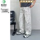 雷克狮途户外休闲阔腿牛仔裤 R61MX290302