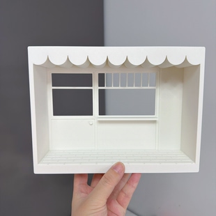 小商店3D打印食玩盲盒公仔展示架萌粒收纳架二创展示架接受微瑕