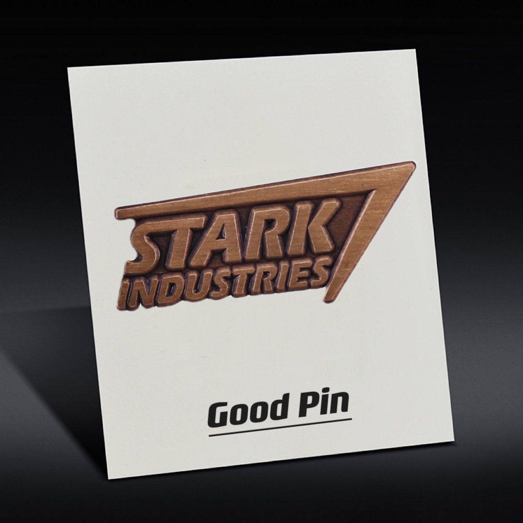 starkindustries史塔克金属徽章