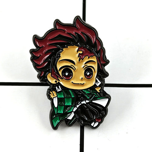 鬼灭之刃无限城炭治郎金属徽章