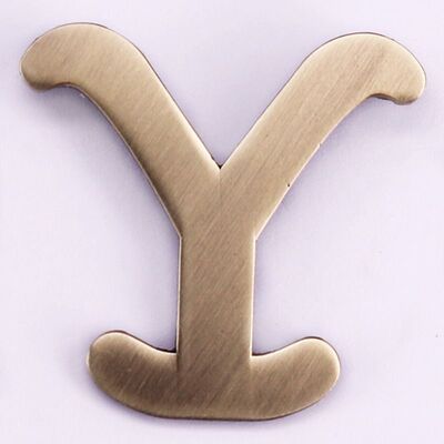 “黄色公园达顿牧场金属徽章