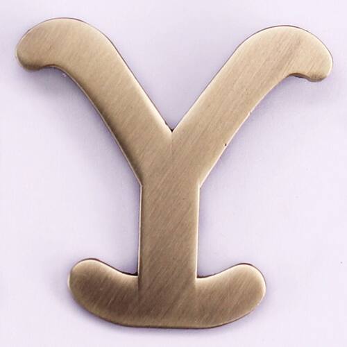 “黄色公园达顿牧场金属徽章