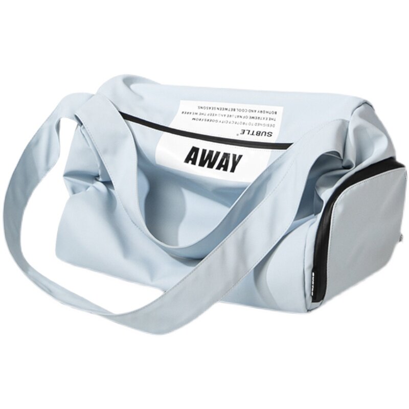 SUBTLE EQUS SPORTS & FITNESS BAG WOMENS SINGLE SHOULDER CROSSBODY BAG MENS TREND INS LARGE CAPACITY LEISURE TRAVEL BAG