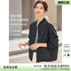XWI欣未通勤简约仿牛仔棒球服外套女春季 显瘦不臃肿复古减龄上衣