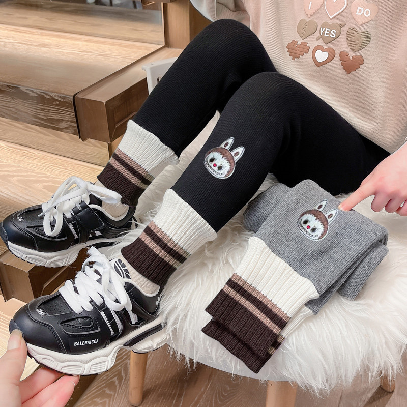 女童加绒打底裤秋冬2025加厚外穿外穿兔子一体绒宝宝儿童冬季裤子,童装/婴儿装/亲子装,裤子,淘宝优惠券,粉丝福利购,淘宝优惠卷