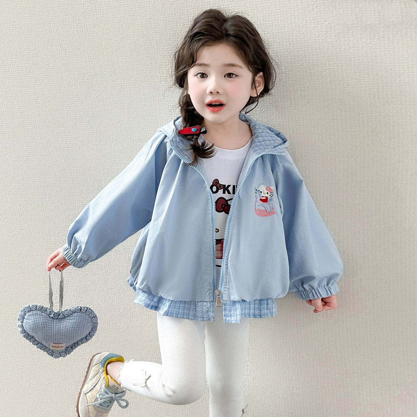 女童春秋款外套2026新款儿童女宝宝春季小女孩洋气早春装上衣夹克,童装/婴儿装/亲子装,普通外套,淘宝优惠券,粉丝福利购,淘宝优惠卷