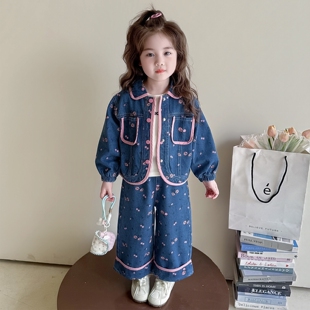 女童春秋款运动套装2026新款洋气时髦儿童女宝宝春季春装早春卫衣