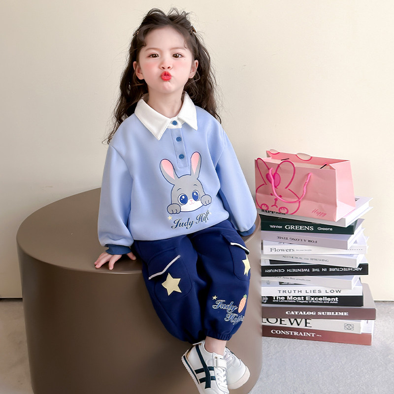 女童春秋款运动套装2026新款洋气时髦儿童女宝宝春季春装开春卫衣,童装/婴儿装/亲子装,套装,淘宝优惠券,粉丝福利购,淘宝优惠卷