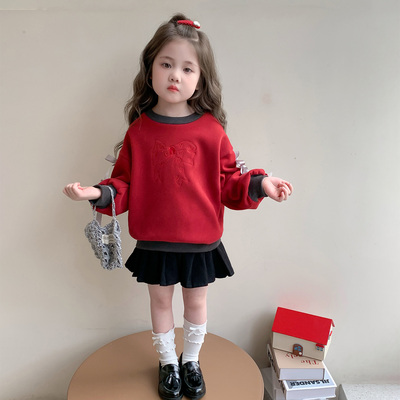 女童2025新款秋冬衣服洋气时髦