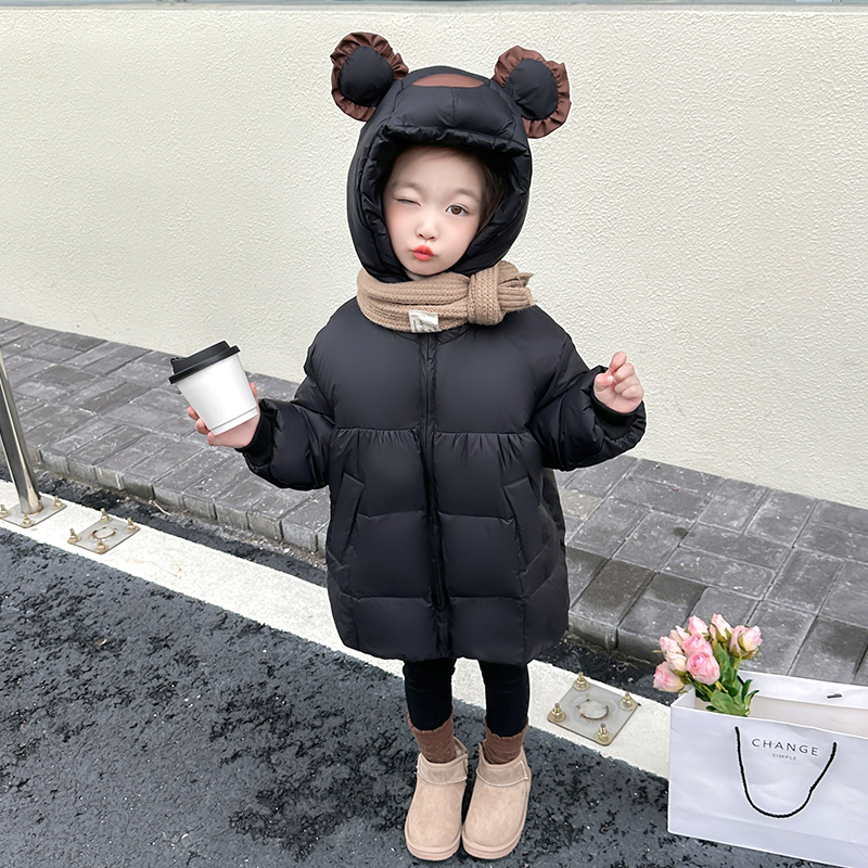 女童羽绒服冬季2023新款儿童