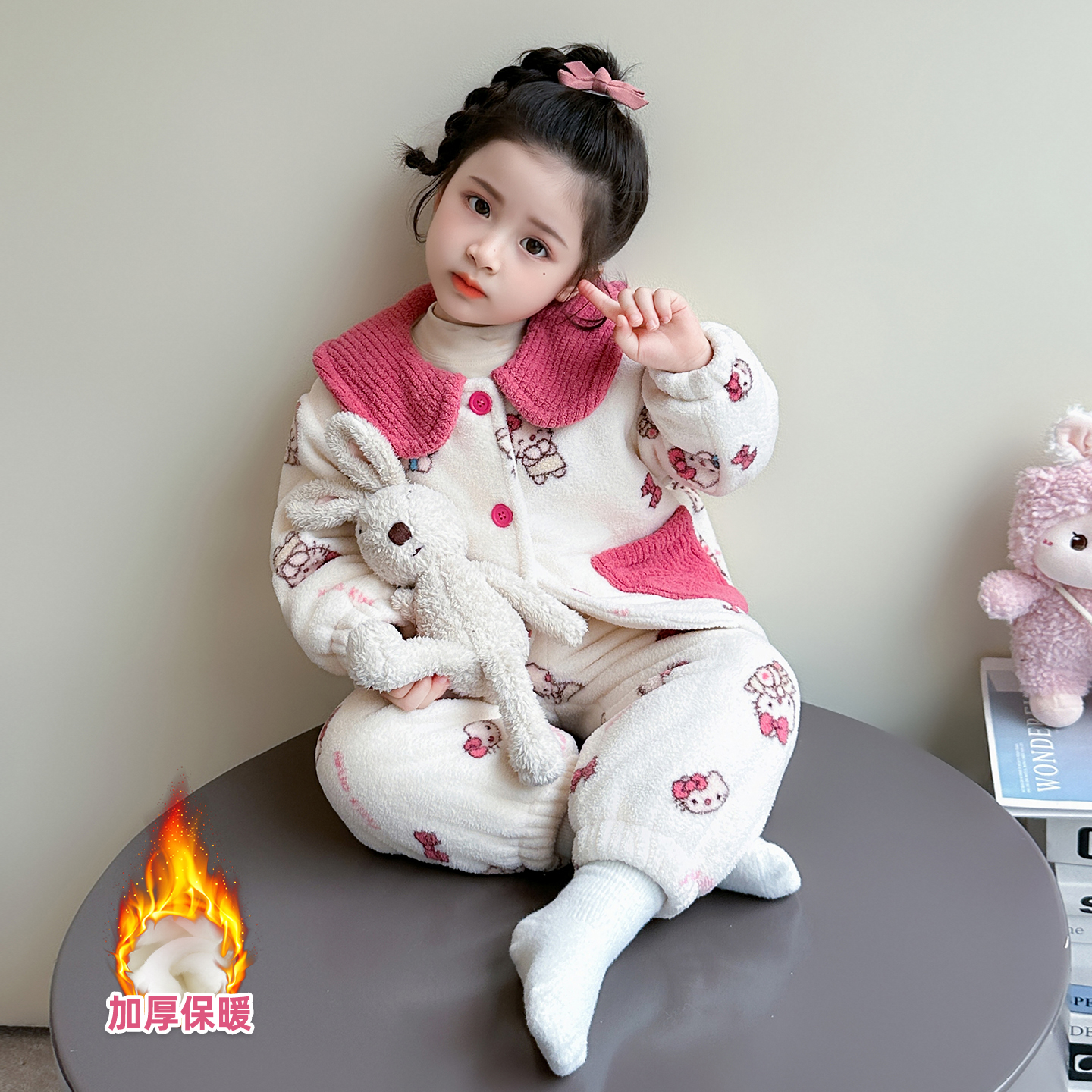 女童2025新款秋冬衣服洋气时髦