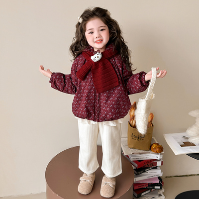 女童2025新款秋冬衣服洋气时髦