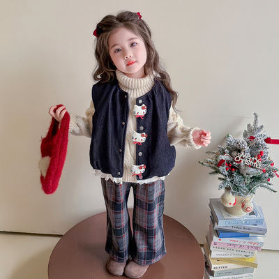 女童2025新款秋冬衣服洋气时髦