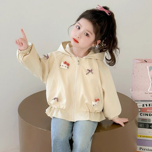 女童外套上衣女宝宝春秋款