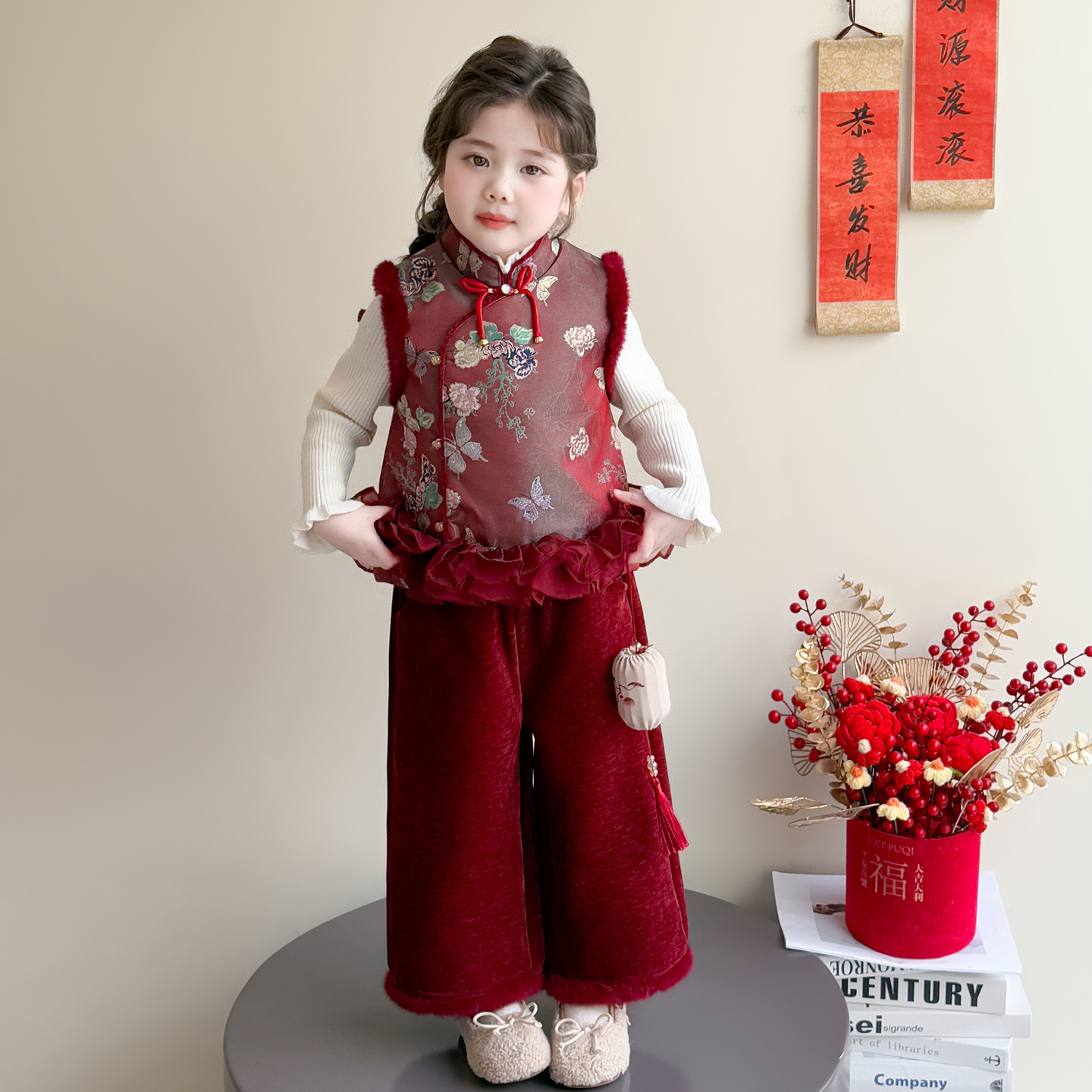 女童2025新款秋冬衣服洋气时髦