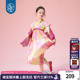 改良汉服新中式 汉服裙女童春秋新款 国风连衣裙中秋 唐装 年衣童装