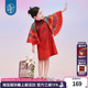国风中秋礼服裙子儿童演出服 旗袍连衣裙新中式 年衣童装 女童春秋装