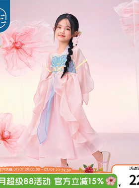 年衣童装女童汉服连衣裙