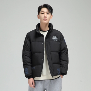 冬季保暖标白鸭绒连帽外套羽绒服情侣款 笑脸款B247-239-p125图片